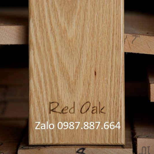 Red oak sample